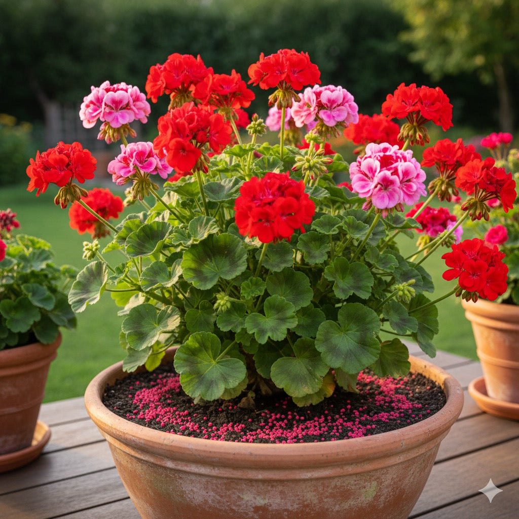 Concime per piantine 12-12-17 gerani rose siepi