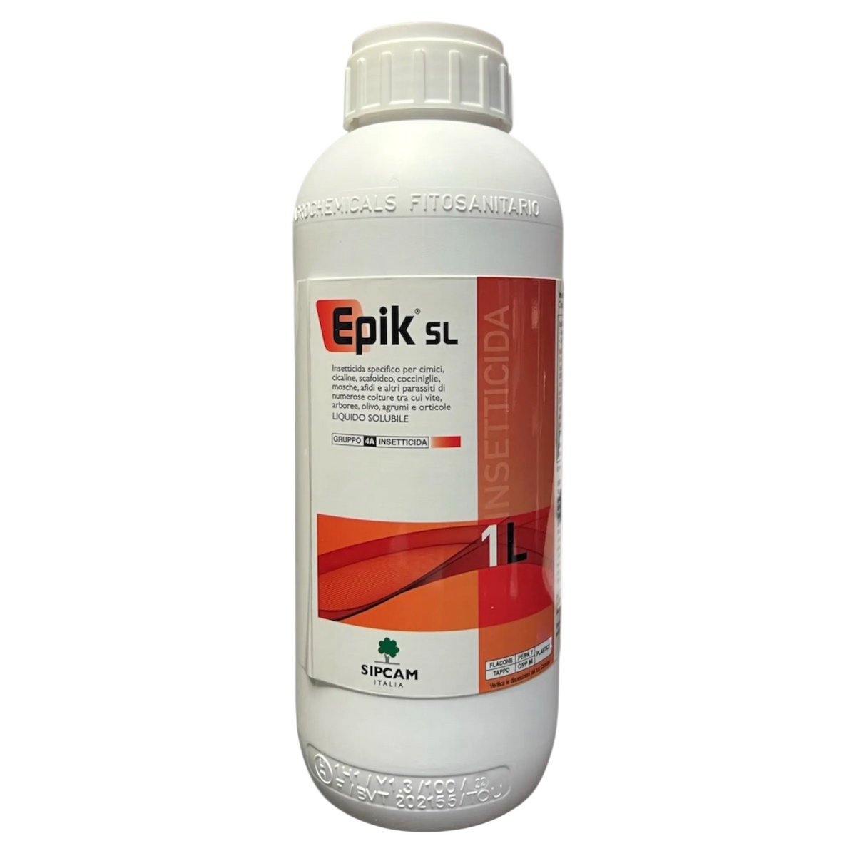EPIK SL 1LT SIPCAM Acetamiprid insetticida per cimici e parassiti di vite, arboree, olivo, agrumi e orticole