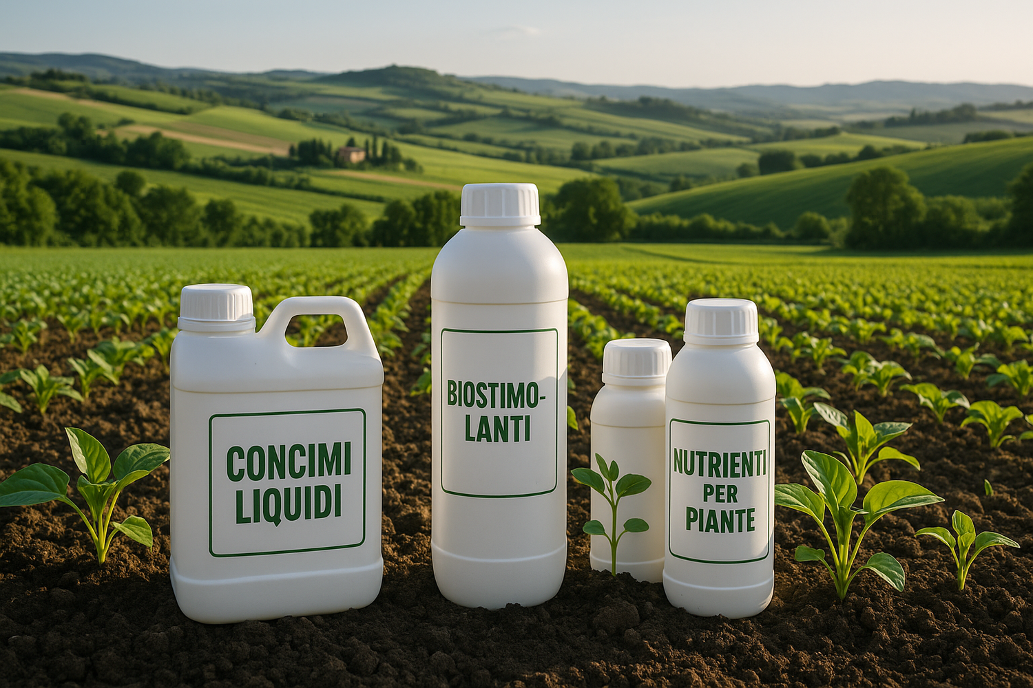 CONCIMI LIQUIDE E BIOSTIMOLANTI
