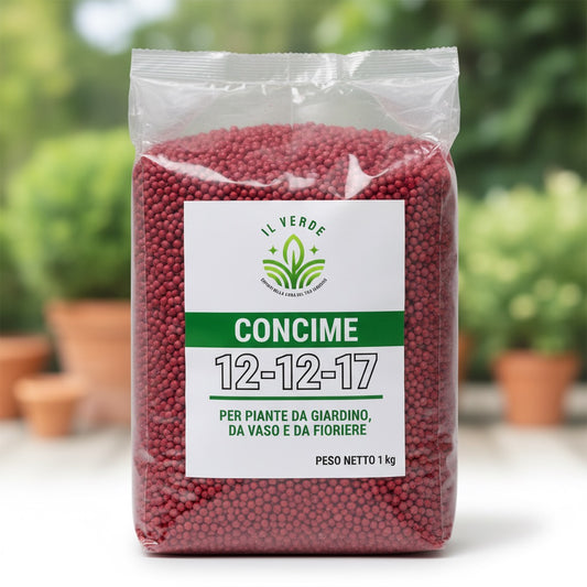 Concime per piantine 12-12-17 gerani rose siepi