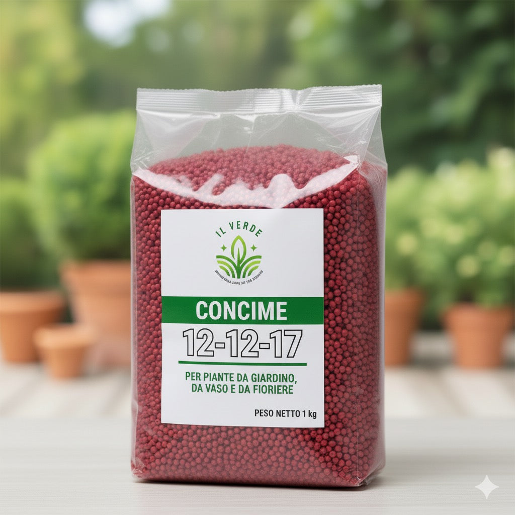 Concime per piantine 12-12-17 gerani rose siepi