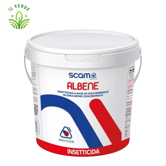 ALBENE OLIO BIANCO INSETTICIDA A BASE DI OLIO DI PARAFFINA DA LITRI 25
