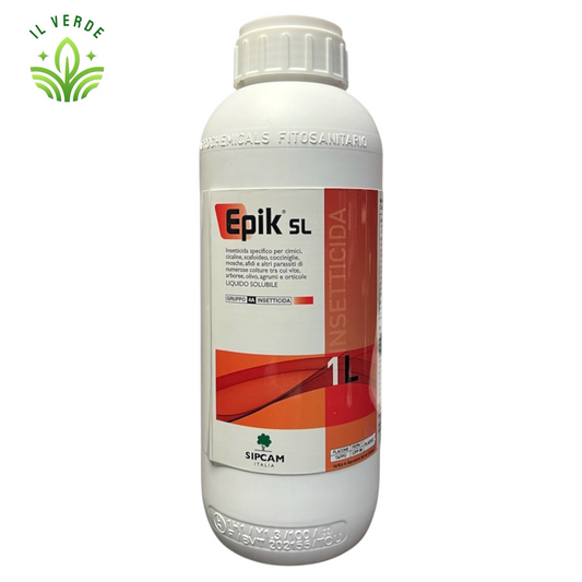 EPIK SL 1LT SIPCAM Acetamiprid insetticida per cimici e parassiti di vite, arboree, olivo, agrumi e orticole