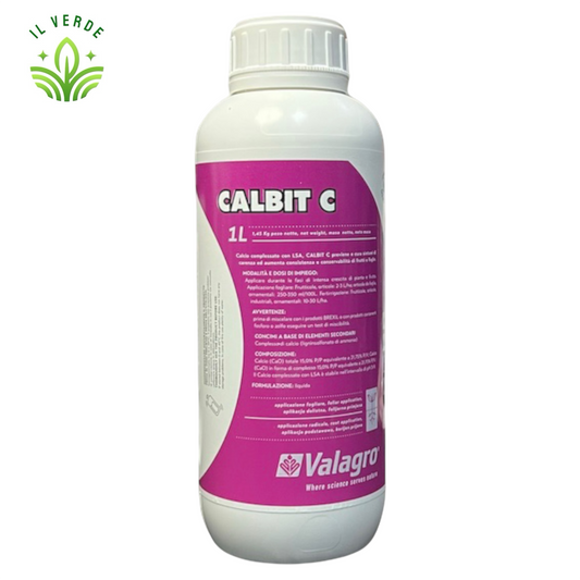 Calbit C fertilizzante a base di Calcio complessato con LSA Valagro