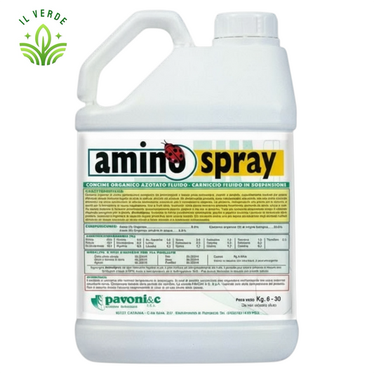 AMINOSPRAY Concime Organico Azotato Epitelio Animale Idrolizzato 6lt