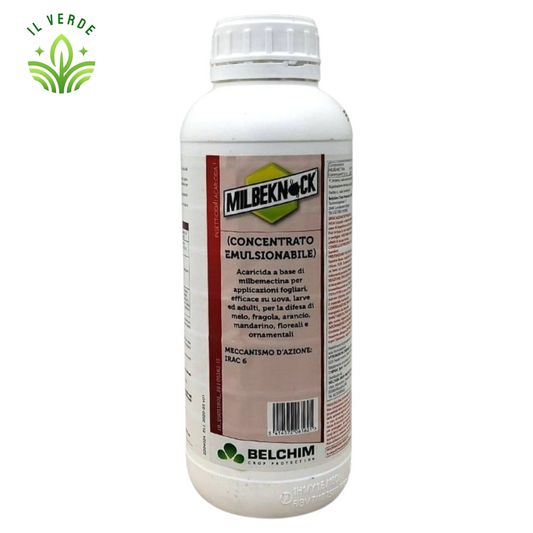MILBEKNOCK Insetticida Acaricida per Melo Fragola e altre colture 1 LT